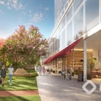 Éden West - Praça integrada ao mall Éden West - Praça integrada ao mall