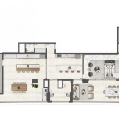 Galleria Klabin Residence - Planta 480m² - Penthouse 4 suítes Galleria Klabin Residence - Planta 480m² - Penthouse 4 suítes