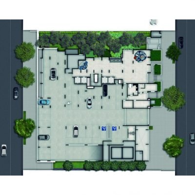 N.A.U. Klabin - Implantação térreo N.A.U. Klabin - Implantação térreo