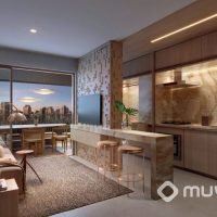 Bem Moema Residencial - Perspectiva living 123m² Bem Moema Residencial - Perspectiva living 123m²