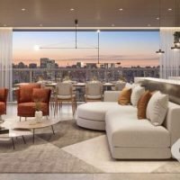 Most Moema Home - Perspectiva living 147m² Most Moema Home - Perspectiva living 147m²