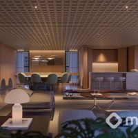 Arte Concreta Jardins - Perspectiva cozinha 340m² Arte Concreta Jardins - Perspectiva cozinha 340m²