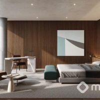 Sete Vila Nova Conceição - Perspectiva suíte  398m² Sete Vila Nova Conceição - Perspectiva suíte 398m²