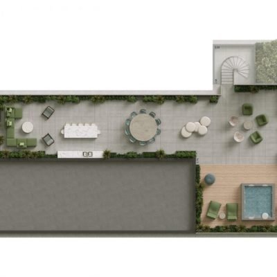 Sete Vila Nova Conceição - Planta 620m² - 3 suítes duplex superior Sete Vila Nova Conceição - Planta 620m² - 3 suítes duplex superior