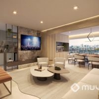 ML Brooklin - Perspectiva living 118m² ML Brooklin - Perspectiva living 118m²