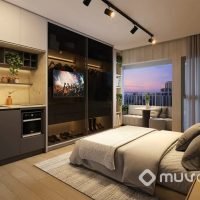 ML Brooklin - Perspectiva studio residencial ML Brooklin - Perspectiva studio residencial