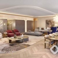 LIS Moema Residencial - Perspectiva living 253m² LIS Moema Residencial - Perspectiva living 253m²