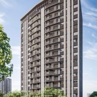 Monogram Moema Residencial - Fachada diurna Monogram Moema Residencial - Fachada diurna