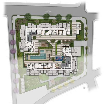 Side Sacomã - Implantação térreo Side Sacomã - Implantação térreo