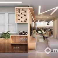 Side Sacomã - Perspectiva living 65m² Side Sacomã - Perspectiva living 65m²