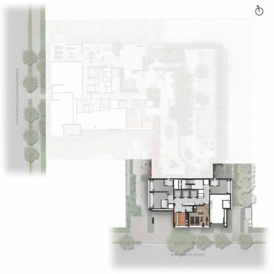 The Collection Ibirapuera - Implantação 1º pavimento The Collection Ibirapuera - Implantação 1º pavimento