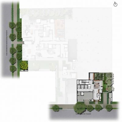 The Collection Ibirapuera - Implantação térreo The Collection Ibirapuera - Implantação térreo