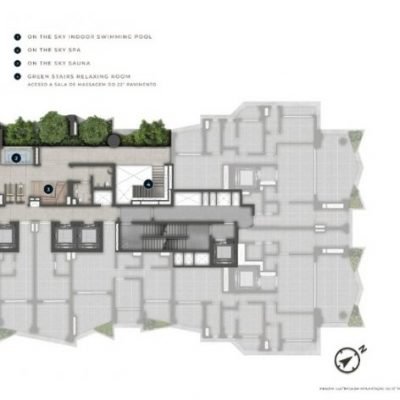 On The Sky By Yoo - Implantação 23º pavimento On The Sky By Yoo - Implantação 23º pavimento