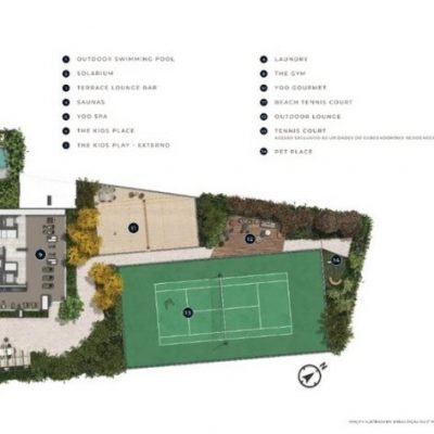 On The Sky By Yoo - Implantação 3º pavimento On The Sky By Yoo - Implantação 3º pavimento