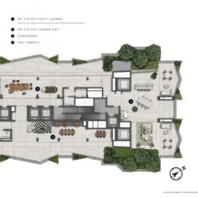 On The Sky By Yoo - Implantação 42º pavimento On The Sky By Yoo - Implantação 42º pavimento