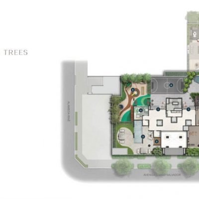 Aura Moema - Implantação lazer Aura Moema - Implantação lazer