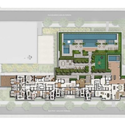 Living Address Alto do Ipiranga - Implantação Living Address Alto do Ipiranga - Implantação