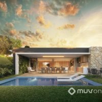 Living Hectare Anália Franco - Casa de campo externa Living Hectare Anália Franco - Casa de campo externa