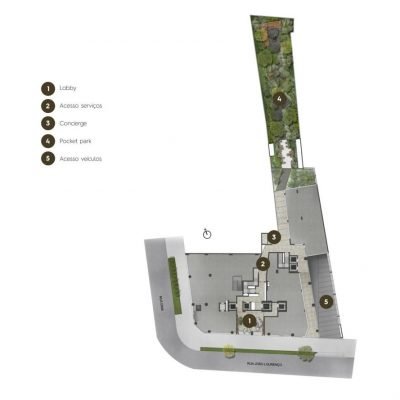 Metropolitan Vila Nova by Helbor - Implantação térreo Metropolitan Vila Nova by Helbor - Implantação térreo