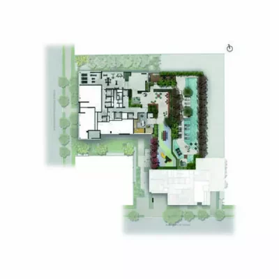 Mirant Ibirapuera - Implantação 1º pavimento Mirant Ibirapuera - Implantação 1º pavimento