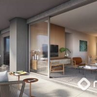 Nord Jardins - Perspectiva varanda 100m² Nord Jardins - Perspectiva varanda 100m²