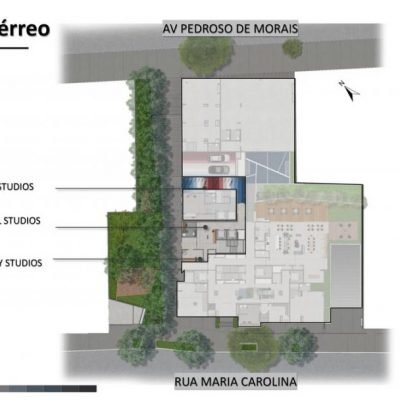 Ventura Pinheiros Studios - Implantação Ventura Pinheiros Studios - Implantação