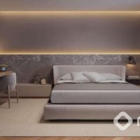 Atmos Moema - Perspectiva 160m² - Suíte master Atmos Moema - Perspectiva 160m² - Suíte master