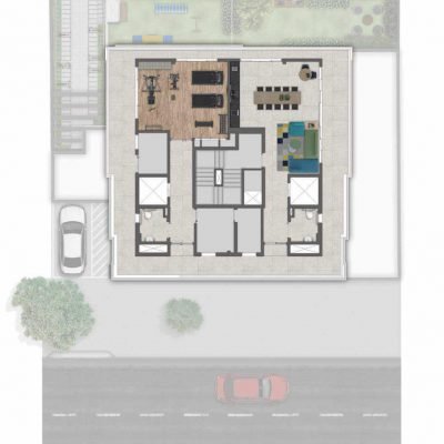 Boulevard Ibirapuera Agami - Implantação 14º pavimento Boulevard Ibirapuera Agami - Implantação 14º pavimento