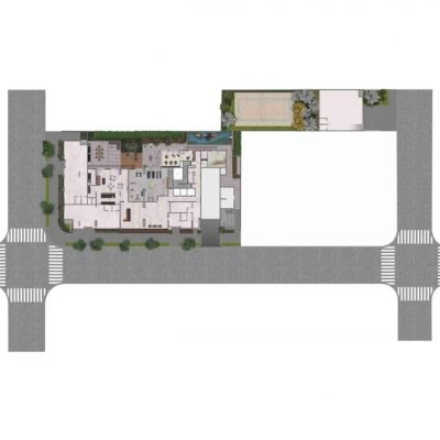 Chanés Street - Implantação térreo Chanés Street - Implantação térreo