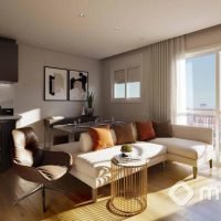 Composite Moema - Perspectiva living ampliado 36m² Composite Moema - Perspectiva living ampliado 36m²