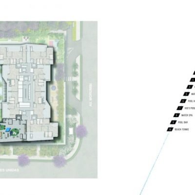 Mandarim The Legend - Implantação 1º pavimento Mandarim The Legend - Implantação 1º pavimento