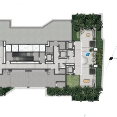 Mandarim The Legend - Implantação 38º pavimento Mandarim The Legend - Implantação 38º pavimento