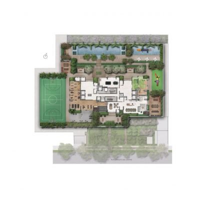 Palace by Praças da Cidade - Implantação térreo Palace by Praças da Cidade - Implantação térreo