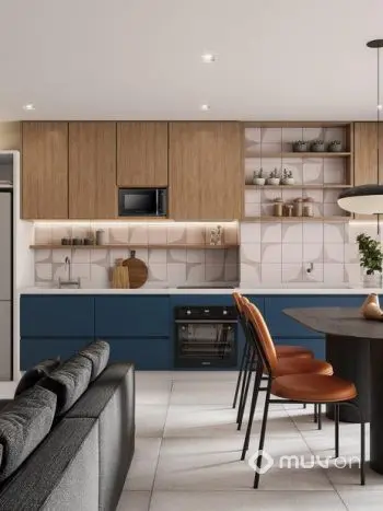 The Collection Moema - Perspectiva studio 37m² residencial