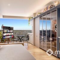 The Collection Moema - Perspectiva studio 26m² residencial The Collection Moema - Perspectiva studio 26m² residencial