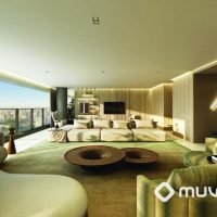 Copa Moema - Perspectiva living Copa Moema - Perspectiva living