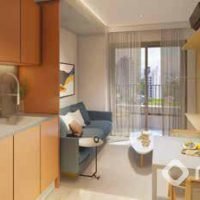 Walk Ibirapuera - Perspectiva apa 36m² Walk Ibirapuera - Perspectiva apa 36m²