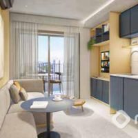 Walk Ibirapuera - Perspectiva apa 37m² Walk Ibirapuera - Perspectiva apa 37m²