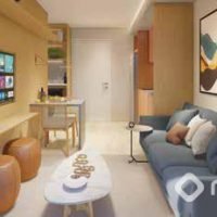 Walk Ibirapuera - Perspectiva living 35m² Walk Ibirapuera - Perspectiva living 35m²