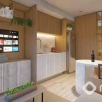 Walk Ibirapuera - Perspectiva living 41m² Walk Ibirapuera - Perspectiva living 41m²