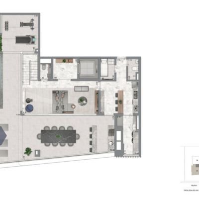 Casa Eden East by Yoo - Planta 395m² - Duplex superior Casa Eden East by Yoo - Planta 395m² - Duplex superior