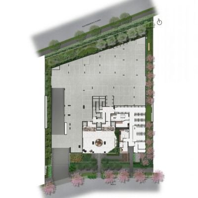 Casa Eden West by Yoo - Implantação térreo Casa Eden West by Yoo - Implantação térreo