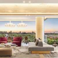 Casa Eden West by Yoo - Perspectiva living 263m² Casa Eden West by Yoo - Perspectiva living 263m²