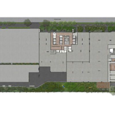 Casa Sabiá - Implantação térreo Casa Sabiá - Implantação térreo