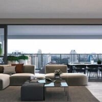 EZ Parque da Cidade - Perspectiva living 227m² EZ Parque da Cidade - Perspectiva living 227m²