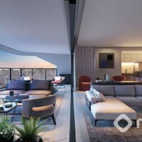 EZ Parque da Cidade - Perspectiva living e terraço 196m² EZ Parque da Cidade - Perspectiva living e terraço 196m²