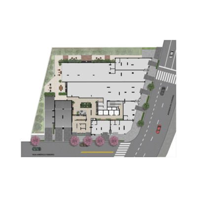 Plurall Cursino - Implantação térreo Plurall Cursino - Implantação térreo