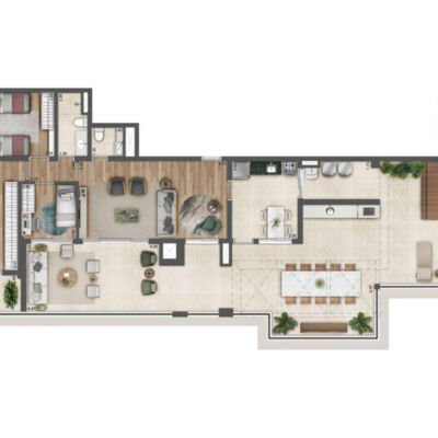 Alive Home Resort - Planta 201m² - Penthouse Alive Home Resort - Planta 201m² - Penthouse