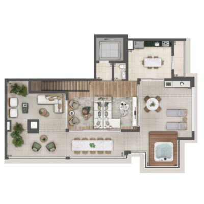 Alive Home Resort - Planta 323m² - Duplex superior Alive Home Resort - Planta 323m² - Duplex superior