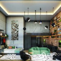 MAC Ibirapuera - Perspectiva loft 50m² MAC Ibirapuera - Perspectiva loft 50m²